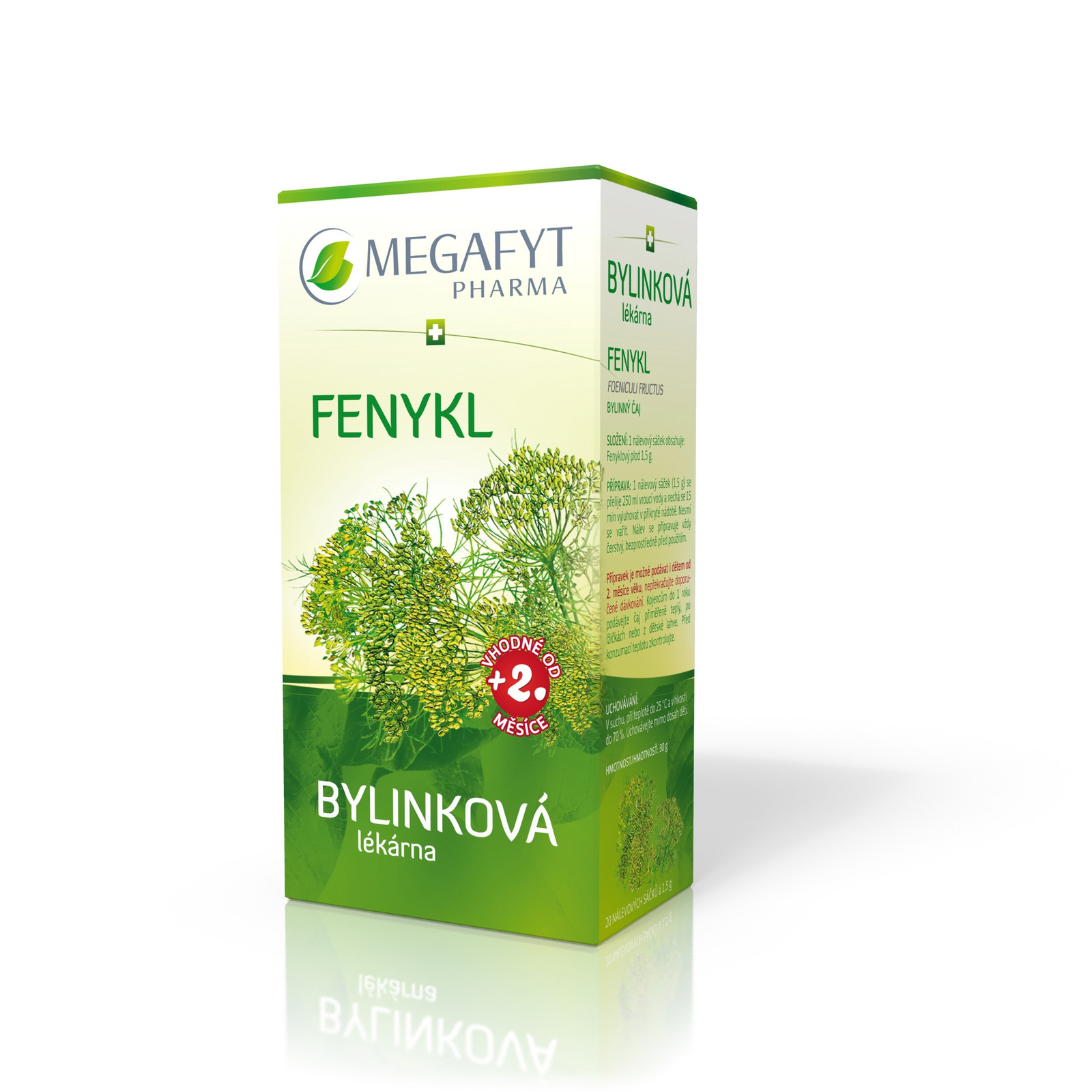 MEGAFYT Bylinková lékárna Fenykl sáčky 20 x 1.5 g