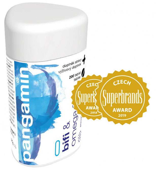 PANGAMIN Bifi + Omega 3 200 tablet