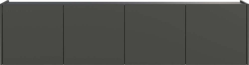 Antracitový TV stolek 183x45 cm Piana – Germania