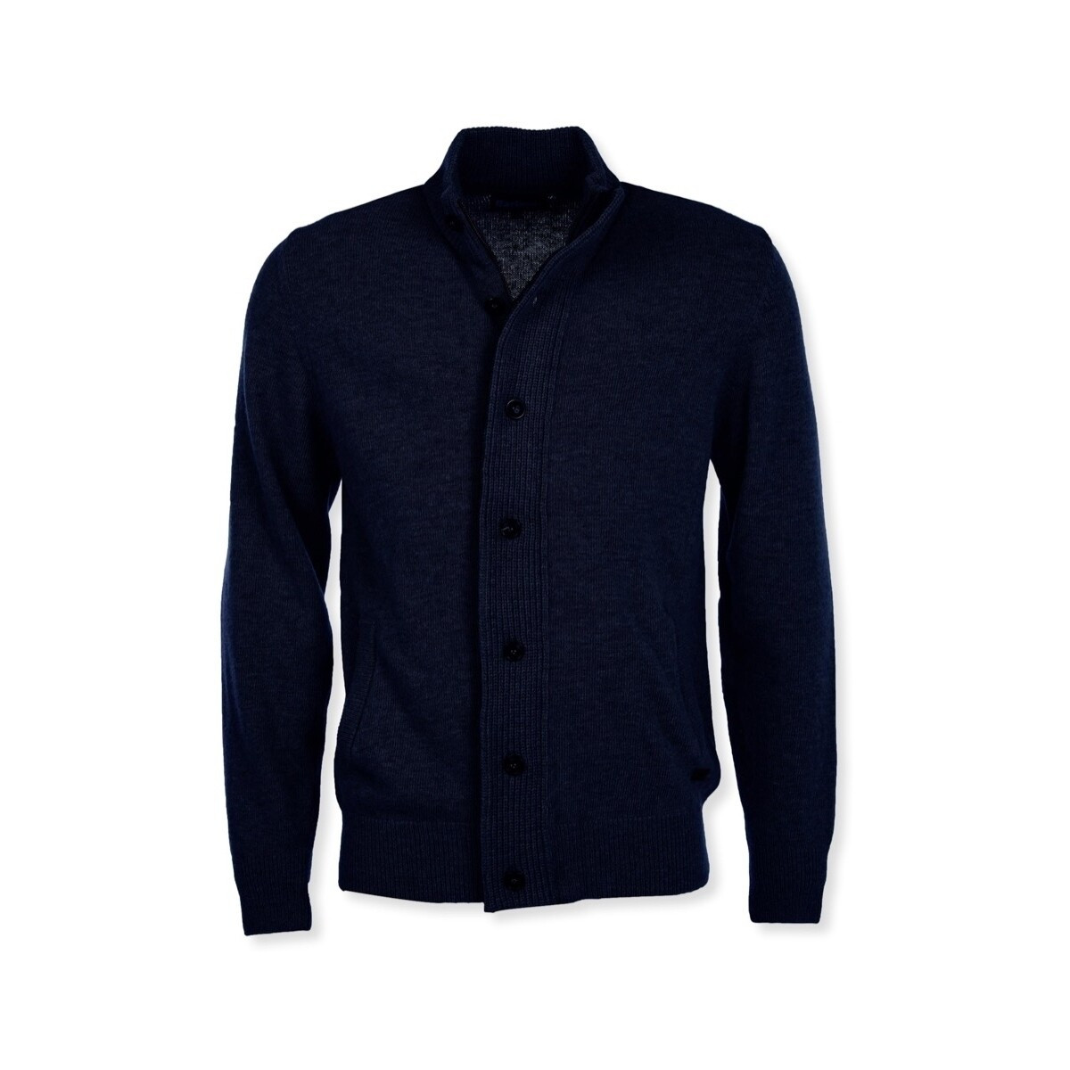 Barbour  Patch Zip Thru Jacket - Navy  Modrá