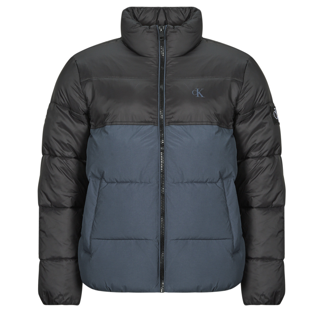 Calvin Klein Jeans  NON DOWN BLOCKING PUFFER  Tmavě modrá