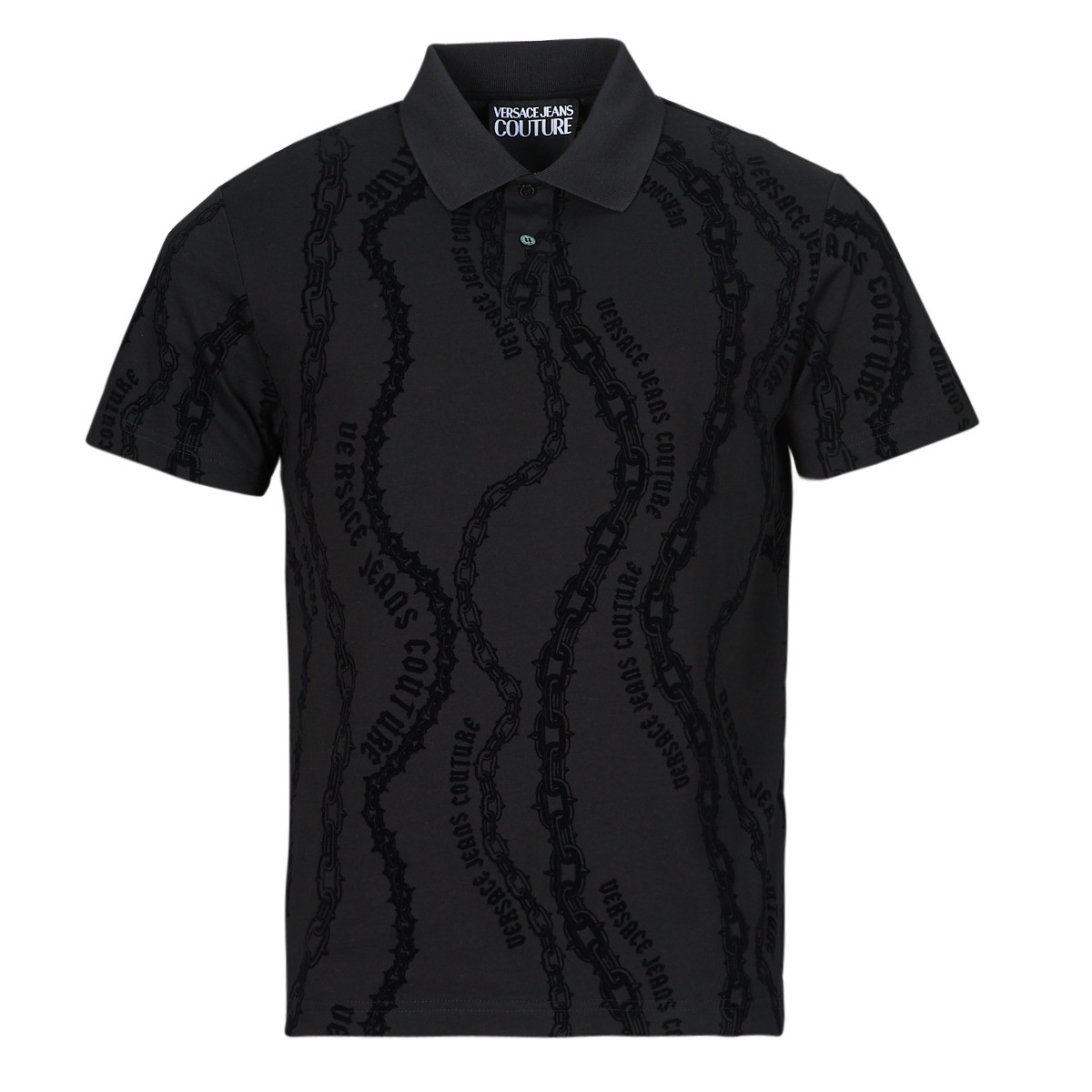 Versace Jeans Couture  POLO77GAG6R0  Černá