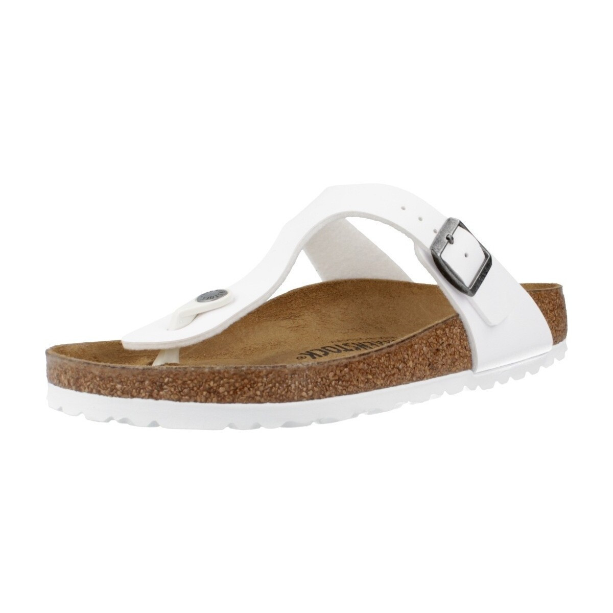 Birkenstock  GIZEH BIRKO-FLOR  Bílá