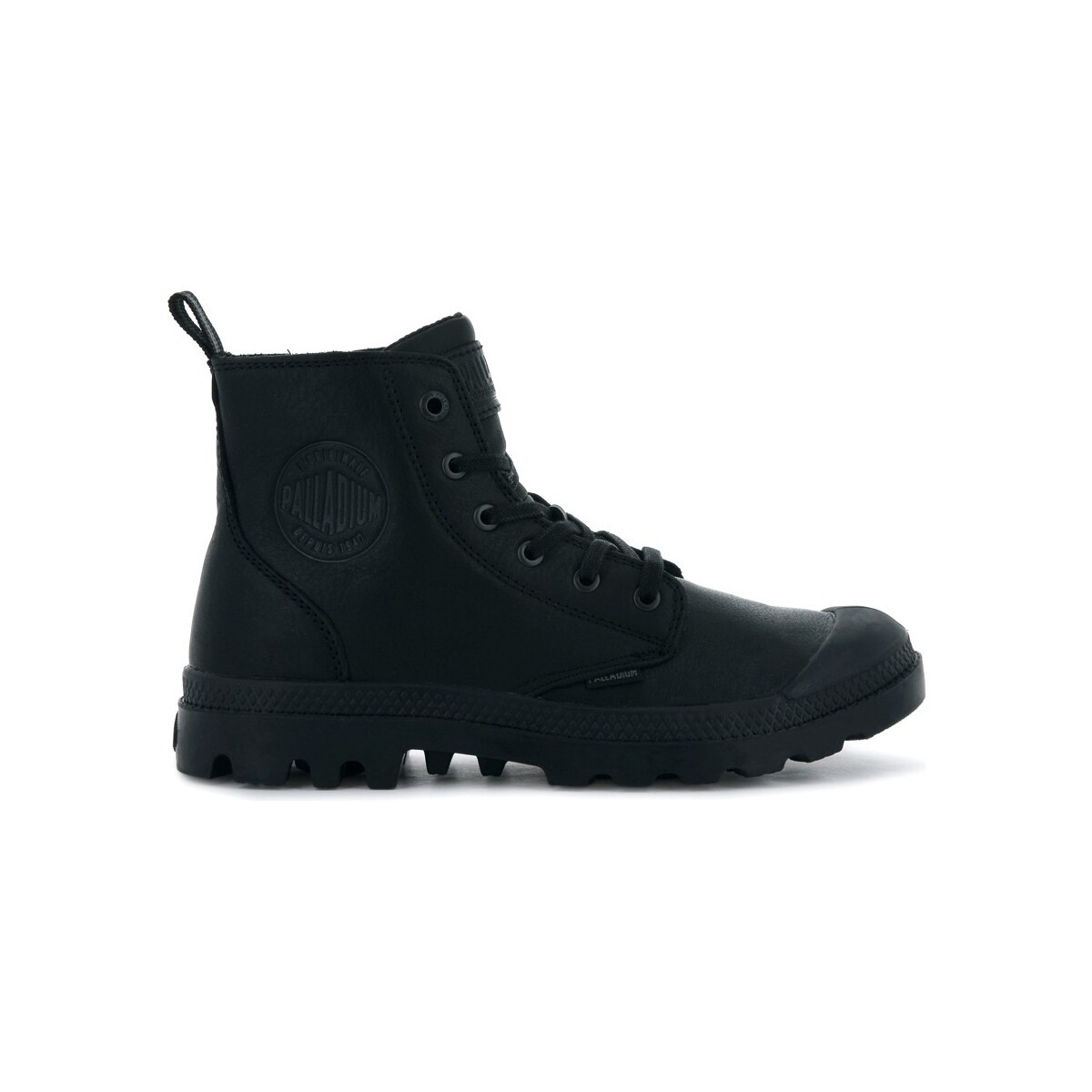 Palladium  Pampa Zip Lth Ess - Black  Černá