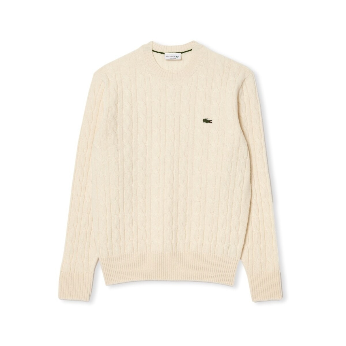 Lacoste  Knit AH2924 - Blanc  Béžová