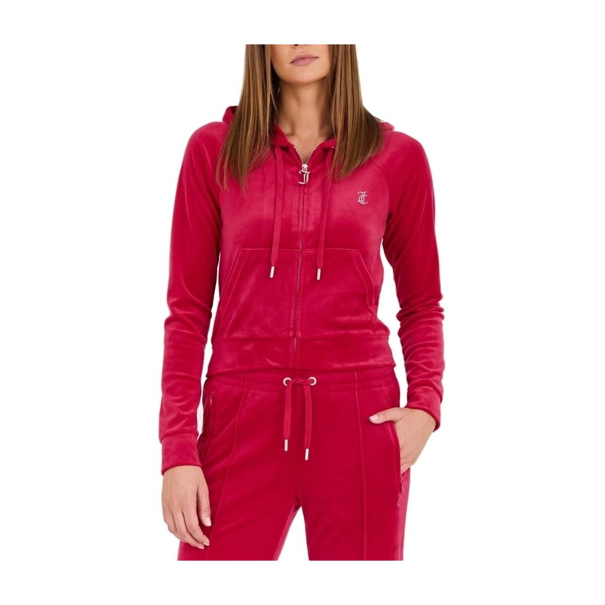 Juicy Couture  MADISON HOODIES CLA  Růžová