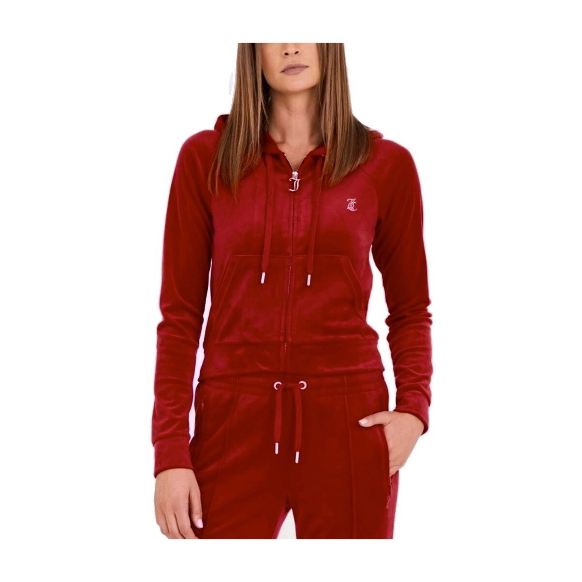 Juicy Couture  MADISON HOODIES CLA  Červená