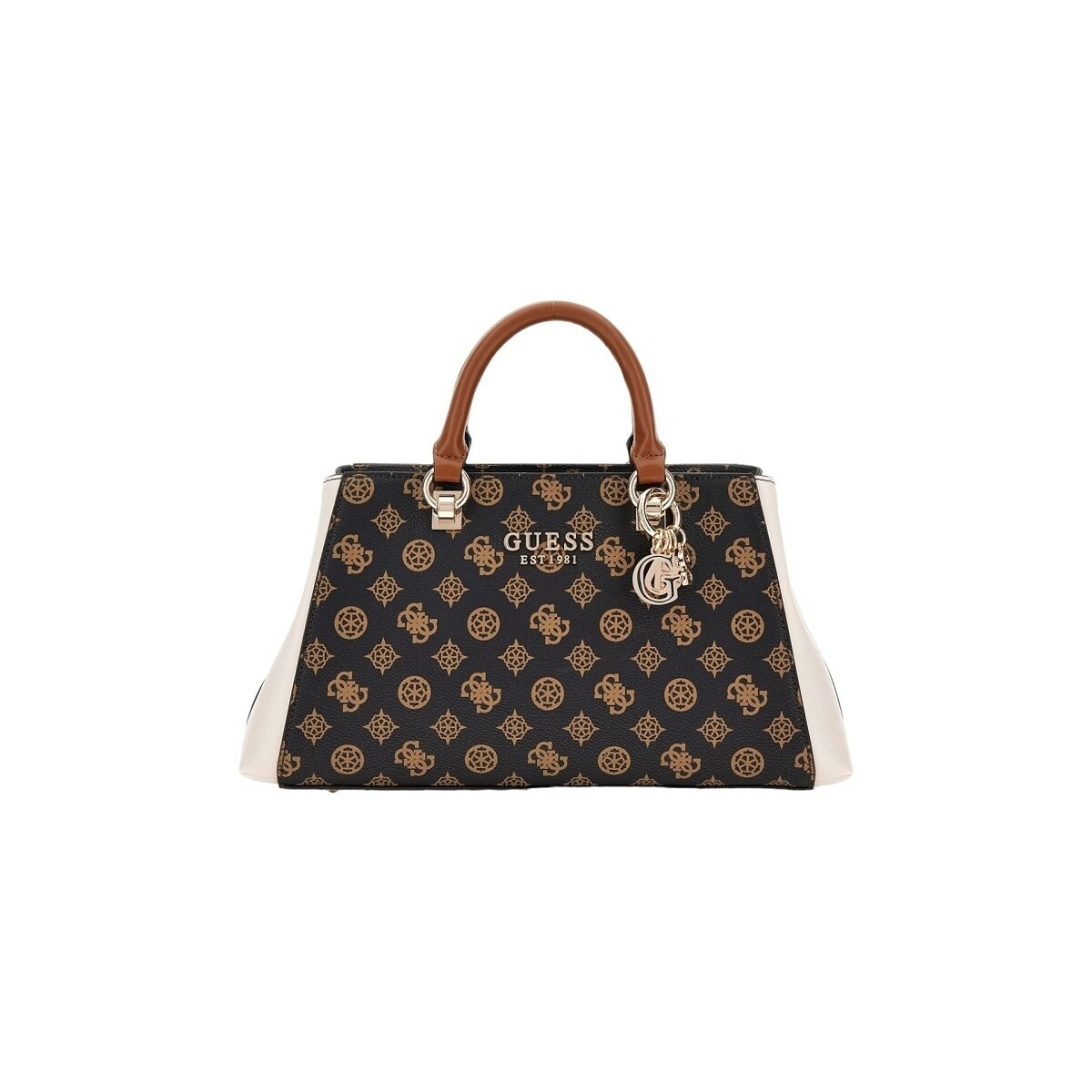 Guess  EVELUNE GIRLFRIEND SATCHEL  Hnědá