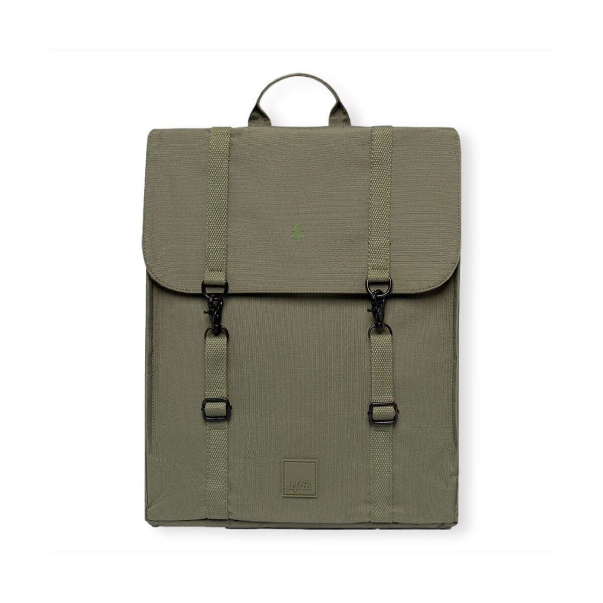 Lefrik  Handy Backpack - Olive  Zelená