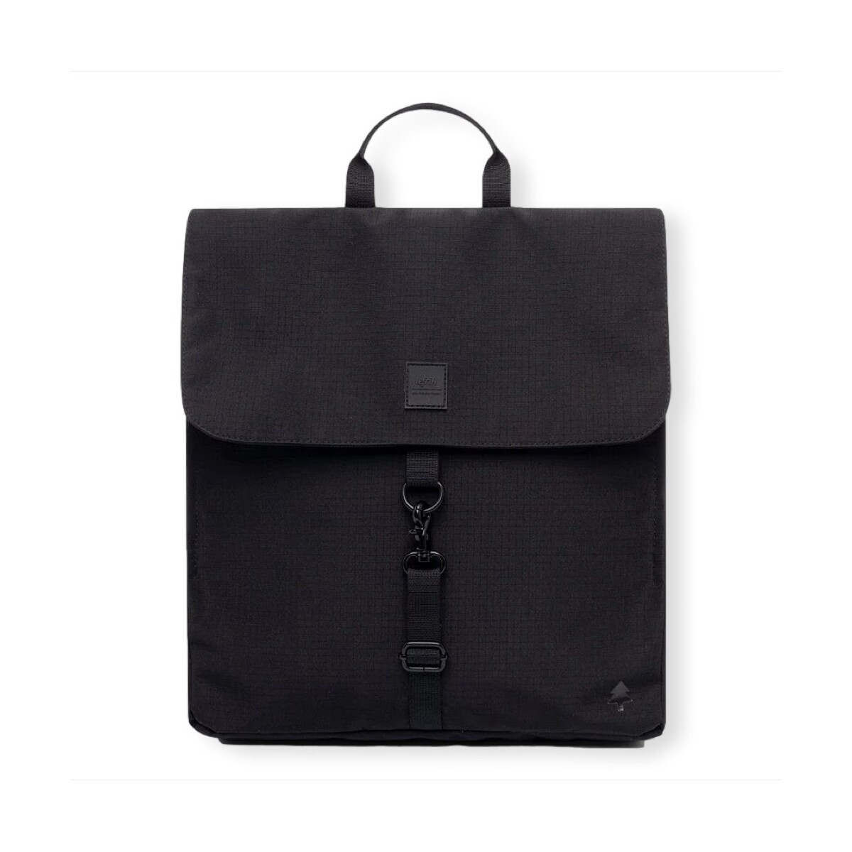 Lefrik  Handy Mini Vandra Backpack - Black Ripstop  Černá