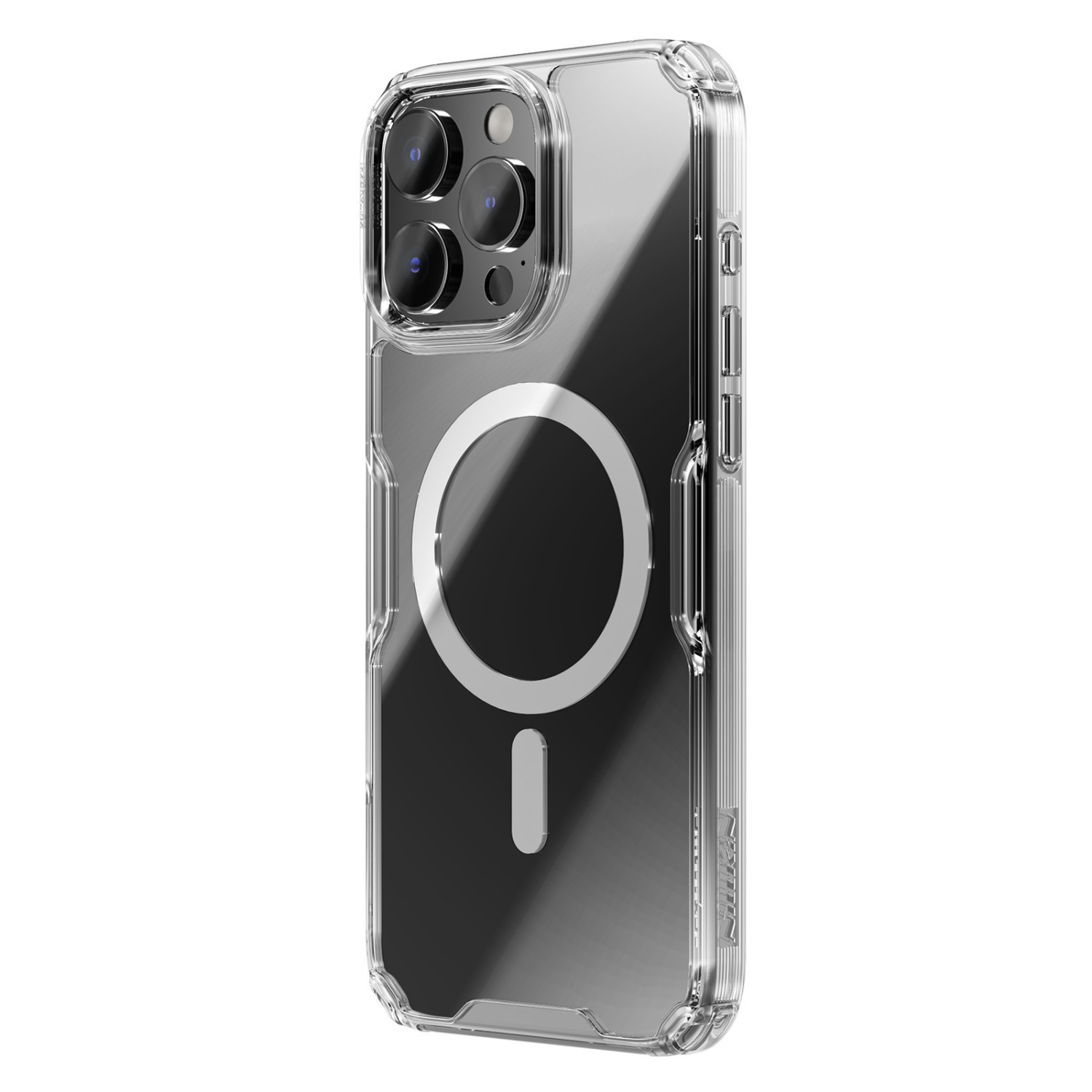 Zadní kryt Nillkin Nature TPU PRO Magnetic pro Apple iPhone 16 Pro, transparentní