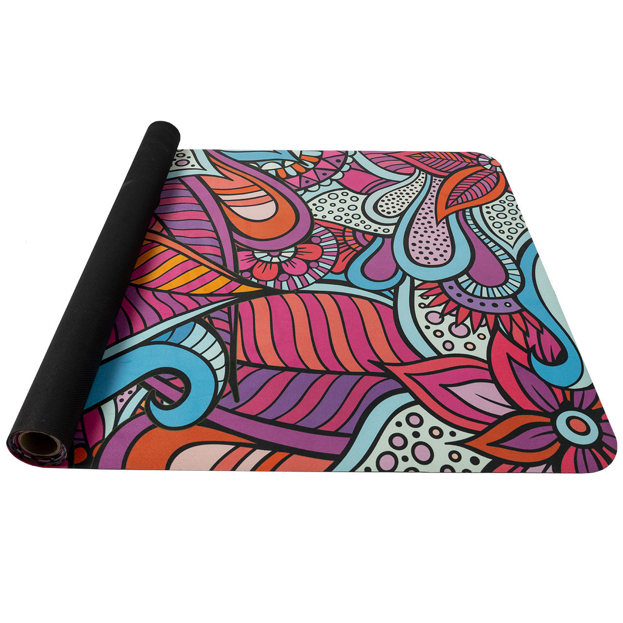 Karimatka Yate Yoga Mat přírodní guma 1 mm - červená