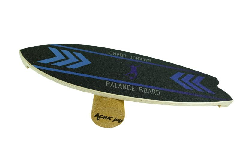 Acra Indoorboard Wave balanční deska , černo-modrá