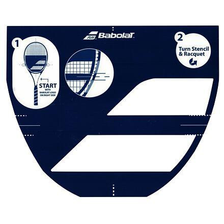 Babolat Logo Tenis šablona pro tenisové rakety