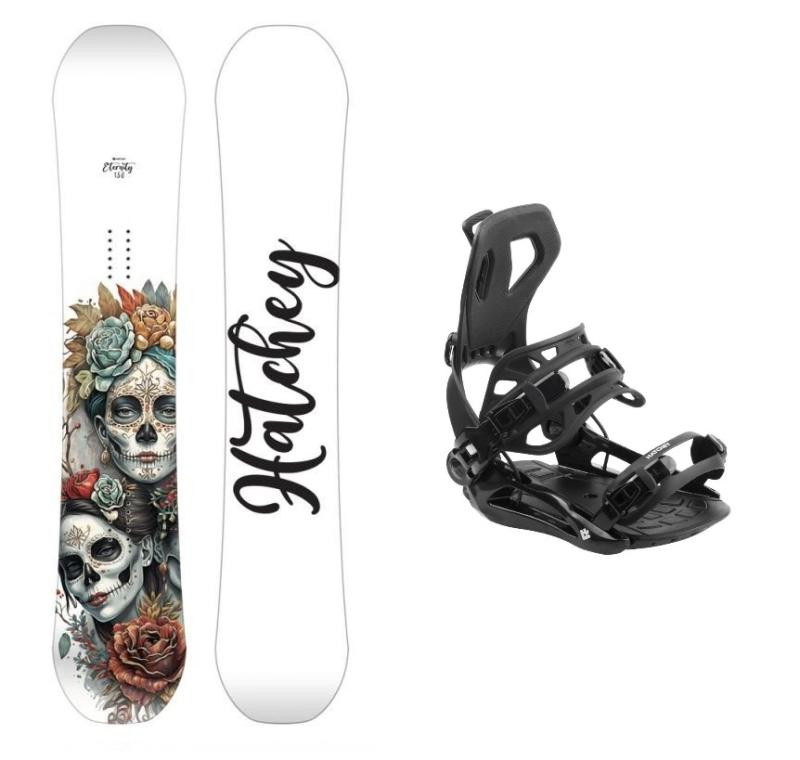 Hatchey Eternity dámský snowboard + Hatchey Fastec vázání