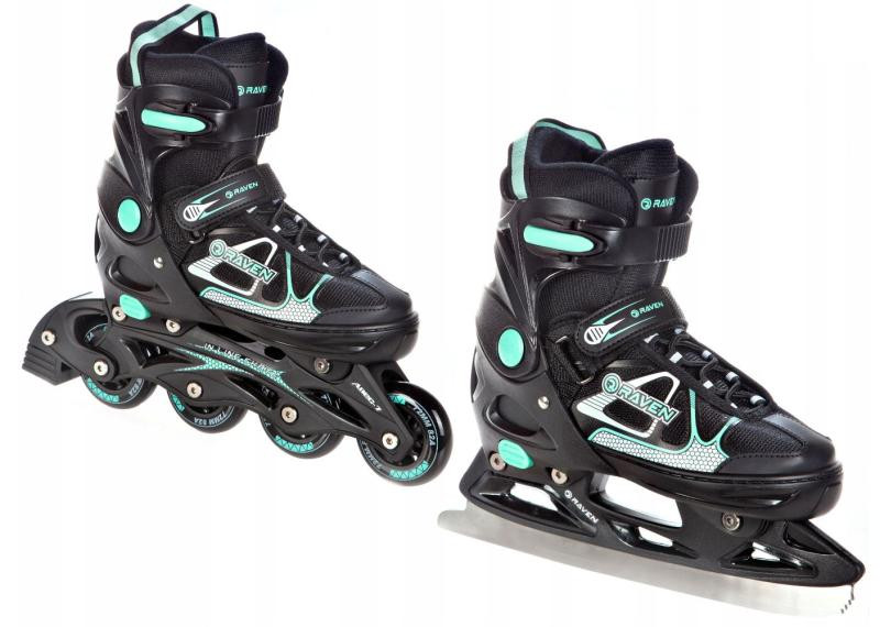 Raven Spirit black/mint 2v1