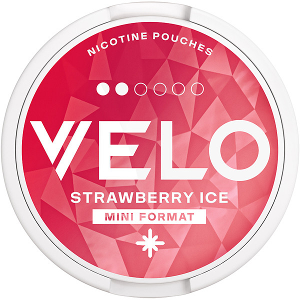 Velo Mini Mellow Strawberry Ice 6mg/sáček Q