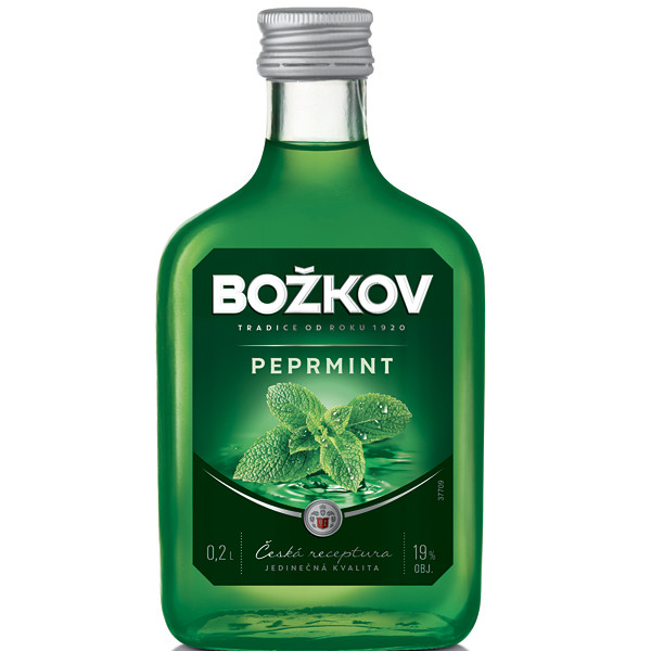 Peprmint 0,2l 19% Božkov (holá láhev)