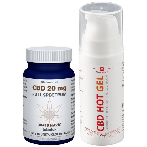 Cbd Hot Gel75ml+cbd 20mg Full Spectrum Tobolek 30+15