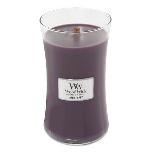 WoodWick Vonná svíčka váza velká Dark Poppy 609,5 g