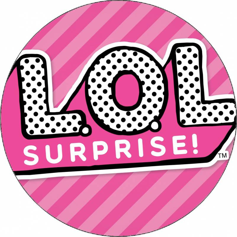 Jedlý papír L.O.L. surprise logo 19,5 cm