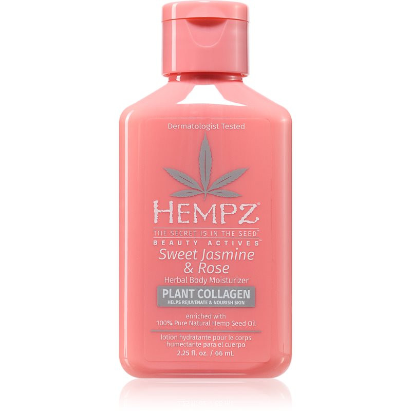 HEMPZ Sweet Jasmine & Rose hydratační mléko 66 ml