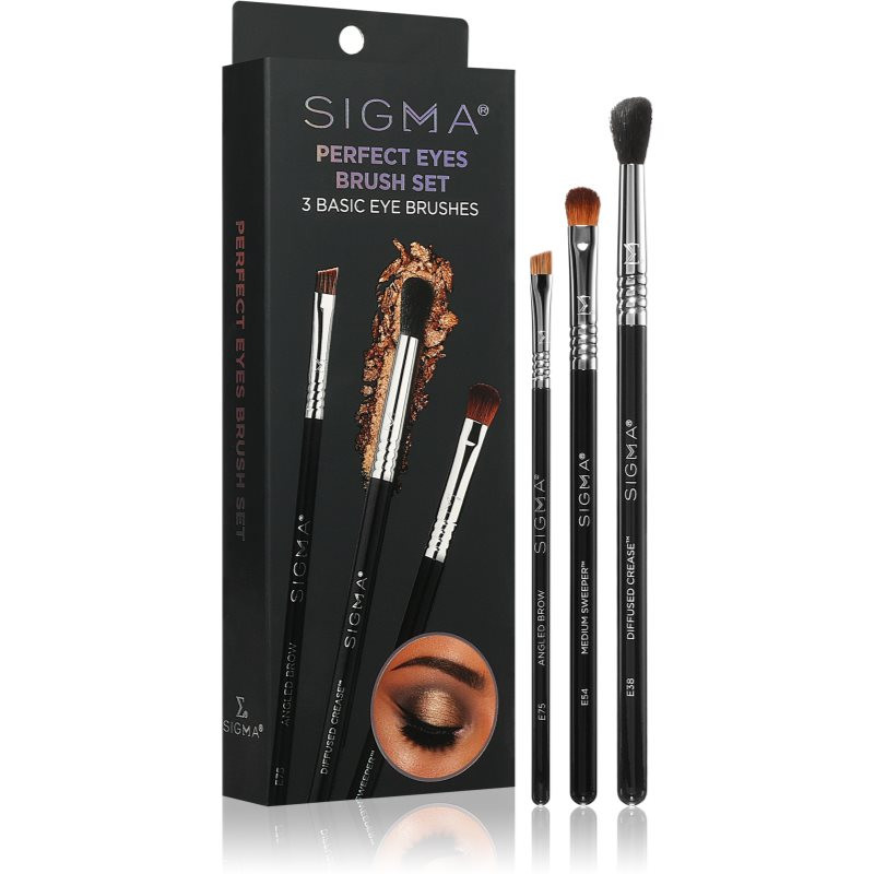 Sigma Beauty Brush Set Perfect Eyes sada štětců (na oči a obočí)