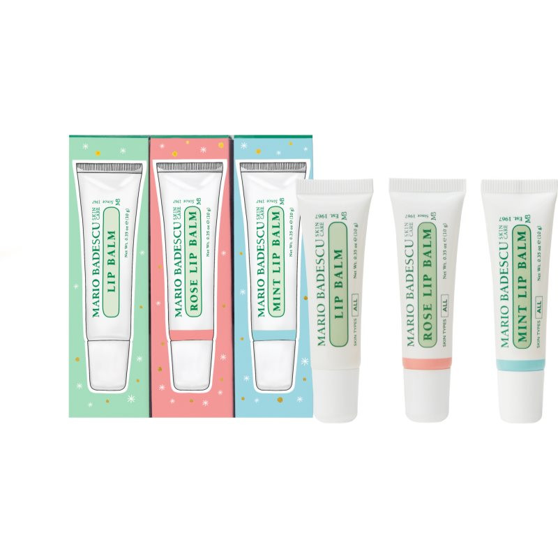 Mario Badescu Lip Balm Trio dárková sada (na rty)