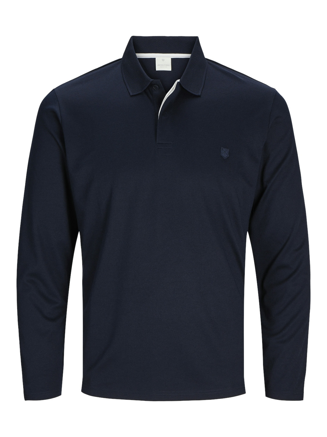 Jack&Jones Pánské polo triko JPRCCRODNEY Regular Fit 12259645 Night Sky L