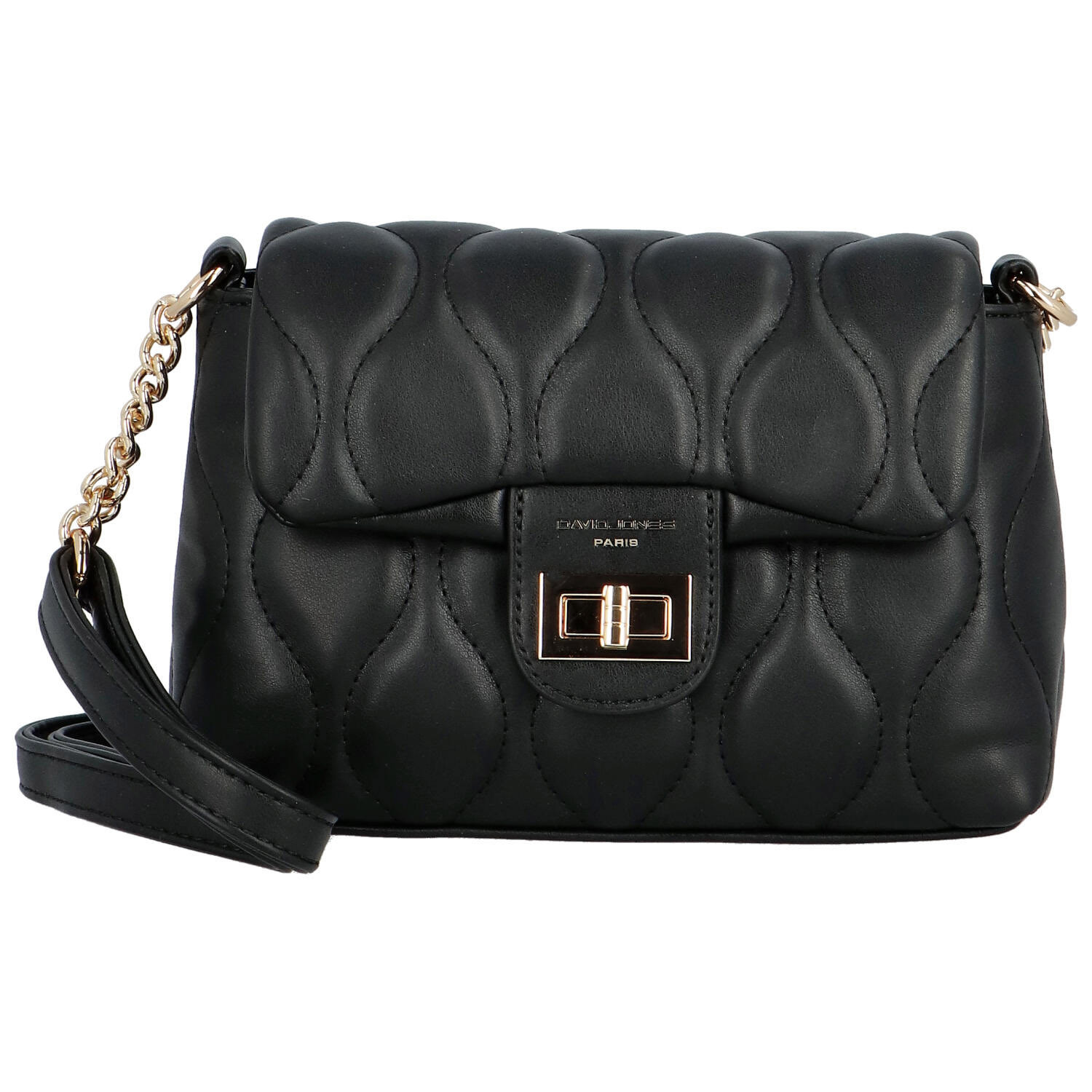 David Jones Dámská crossbody kabelka CM6700B Black