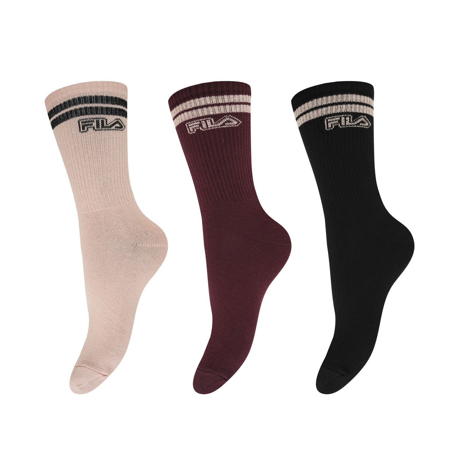 Fila 3 PACK - dámské ponožky F3266-183 35-38