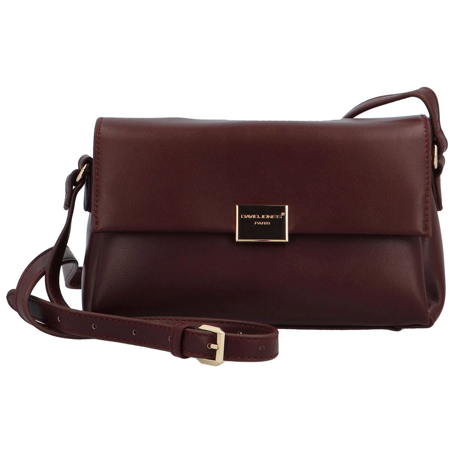 David Jones Dámská crossbody kabelka 7182-1 Bordeaux