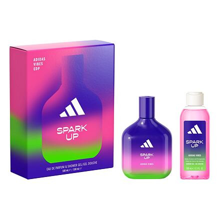 Adidas Vibes Spark Up : EDP 100 ml + sprchový gel 100 ml unisex