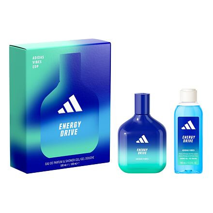 Adidas Vibes Energy Drive : EDP 100 ml + sprchový gel 100 ml unisex