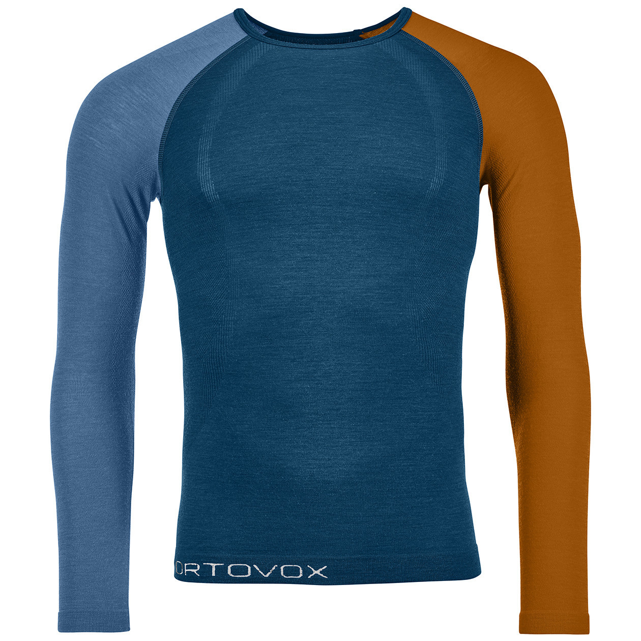 Pánské triko Ortovox 120 Comp Light Long Sleeve M Velikost: L / Barva: modrá