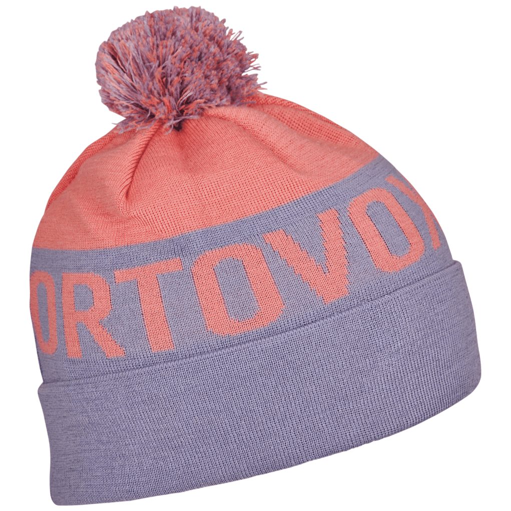 Čepice Ortovox Bobble Knit Beanie Barva: růžová/fialová