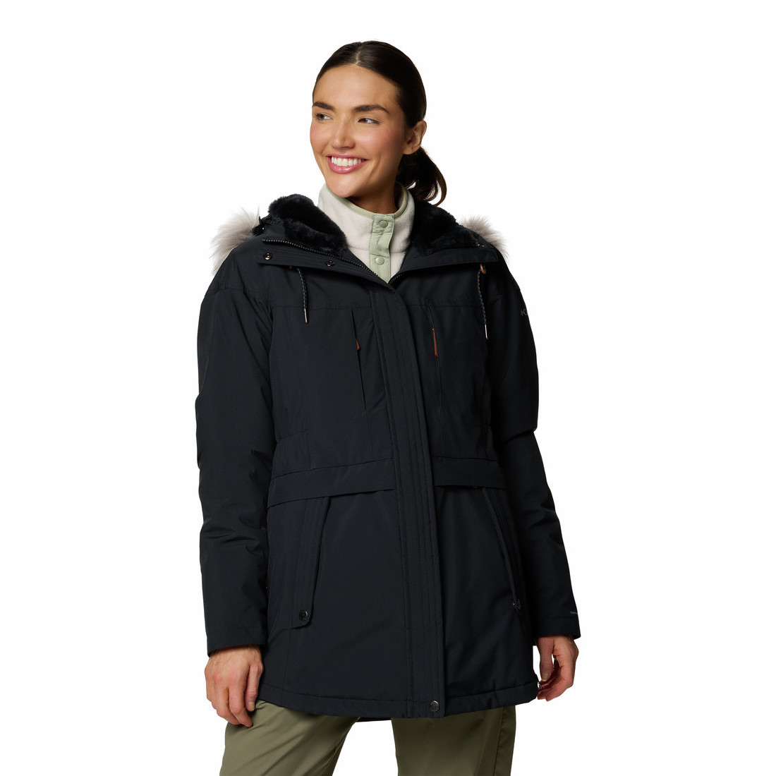 Dámská zimní bunda Columbia Payton Pass™ II Insulated Jacket Velikost: S / Barva: černá