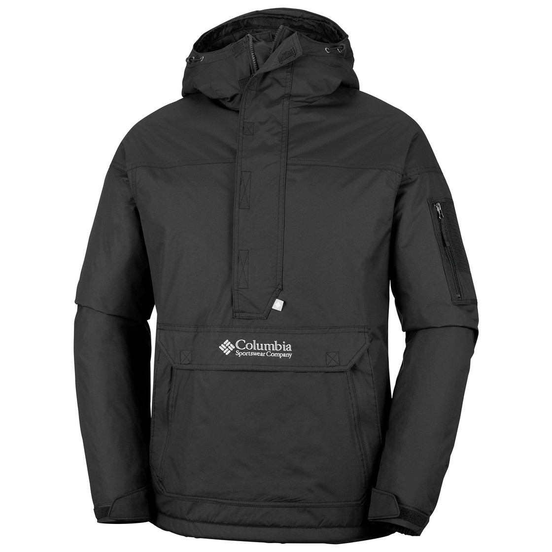 Pánská bunda Columbia Challenger™ II Insulated Pullover Velikost: M / Barva: černá