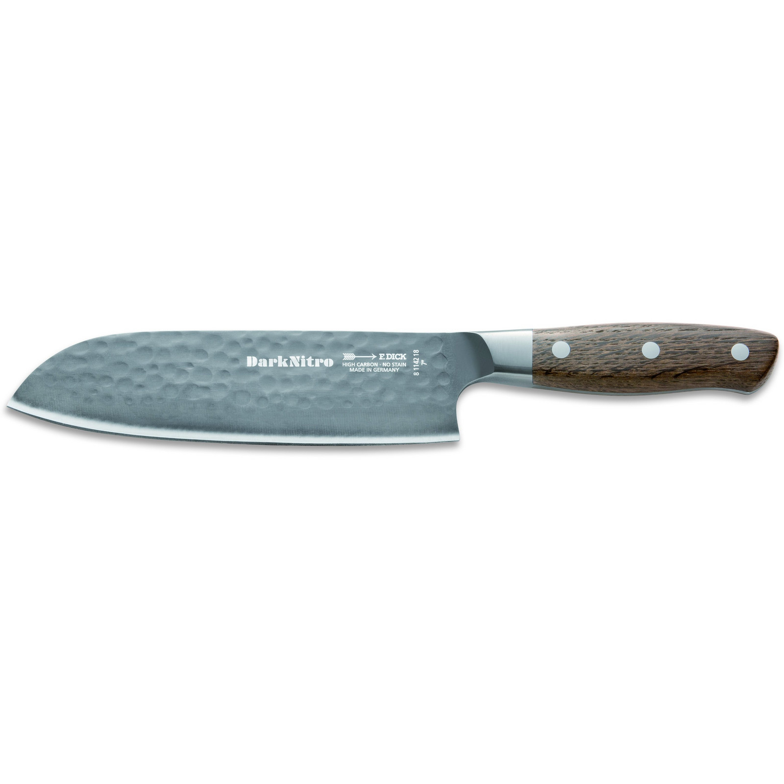 Santoku nůž DARKNITRO 18 cm, hnědá, F.DICK