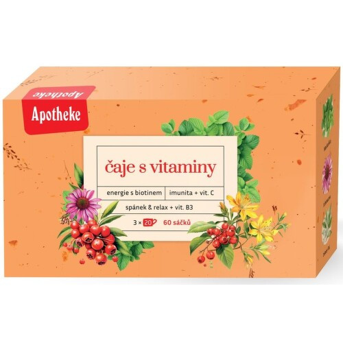 Apotheke Čaje s vitaminy 60 sáčků