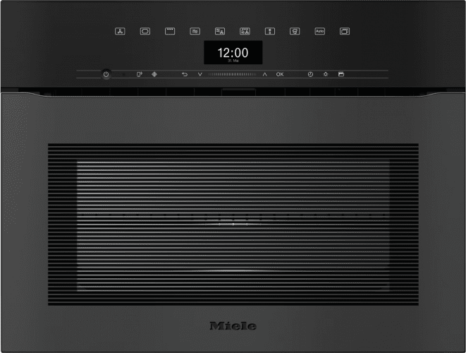 Pečicí trouba s mikrovlnou MIELE H 7440 BMX 125 Gala Edition Obsidian černá, matná