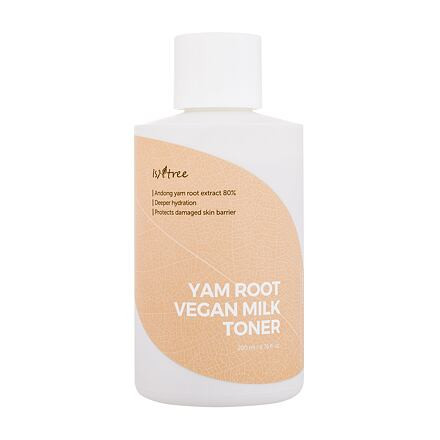 Isntree Yam Root Vegan Milk Toner dámská hydratační pleťové tonikum 200 ml pro ženy