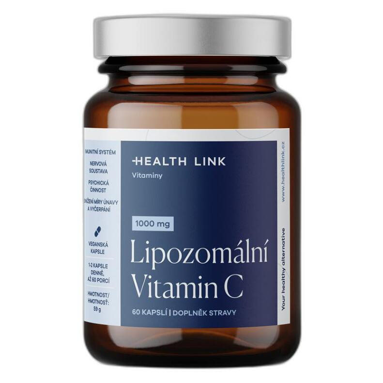 HEALTH LINK Lipozomální vitamin C 60 kapslí