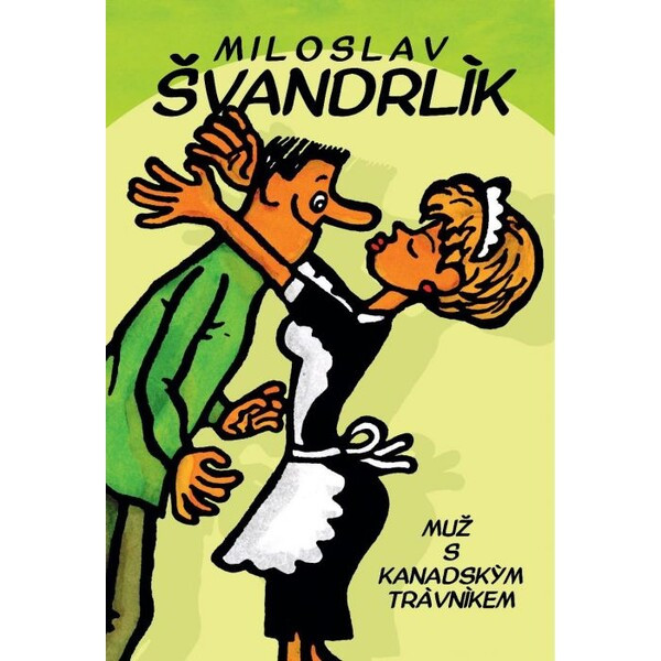 Muž s kanadským trávníkem