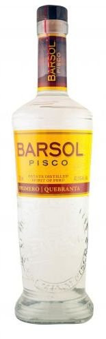 Barsol Pisco Primero Quebranta 0,7l 41,3%