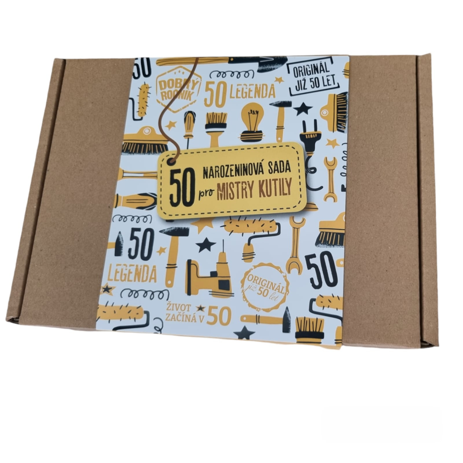 Dárková sada pro mistra kutila k 50. narozeninám, XL