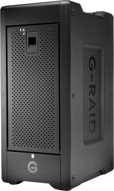 SanDisk Professional G-Raid Shuttle 8 48 TB externí HDD 8,9 cm (3,5) USB 3.2 Gen 2 (USB 3.1), Thunderbolt 3 černá SDPH48H-048T-MBAAB