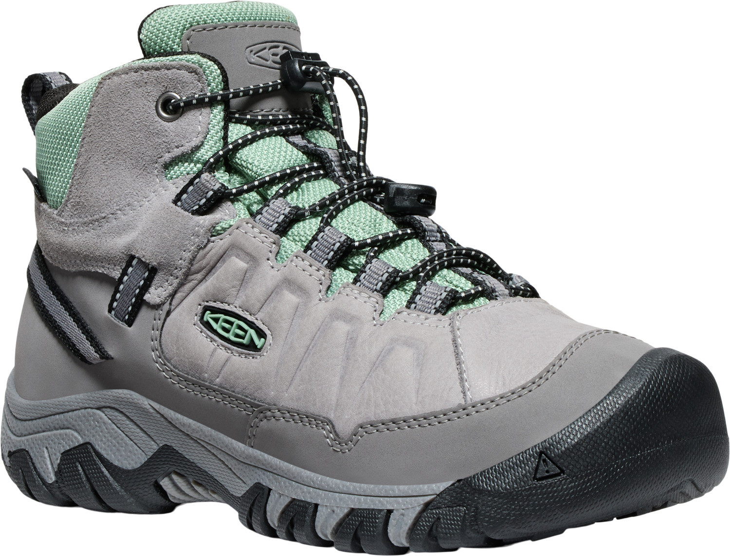 Keen TARGHEE IV MID WP YOUTH alloy/granite green Velikost: 32/33