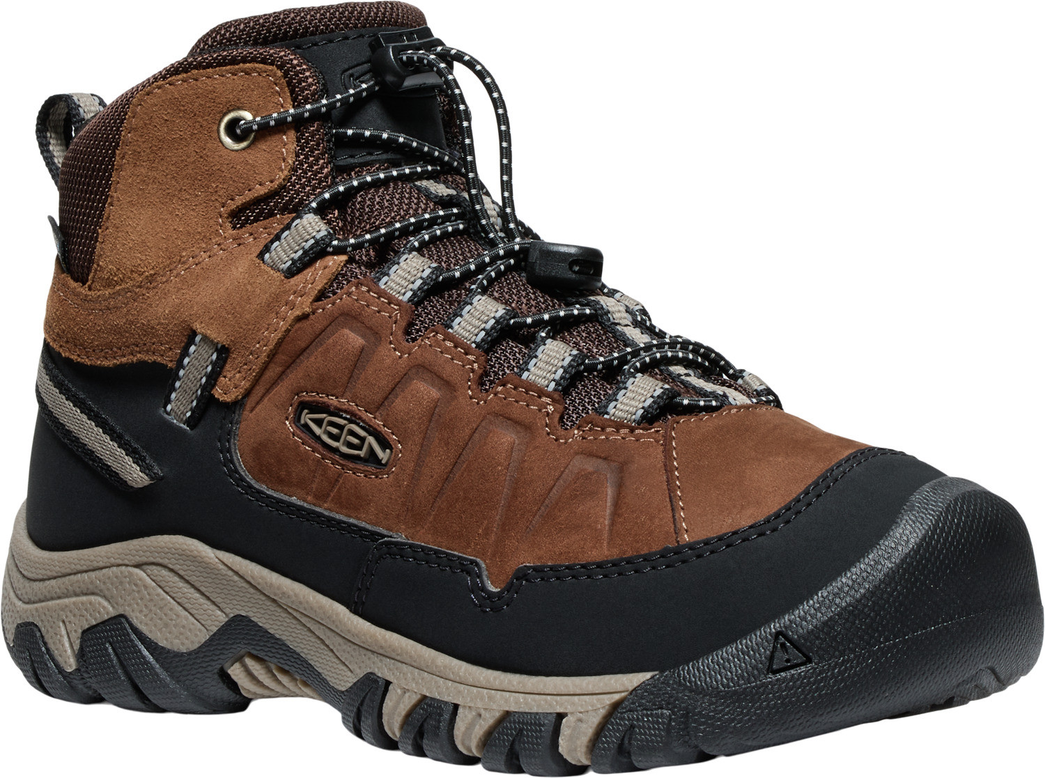 Keen TARGHEE IV MID WP YOUTH bison/brindle Velikost: 32/33