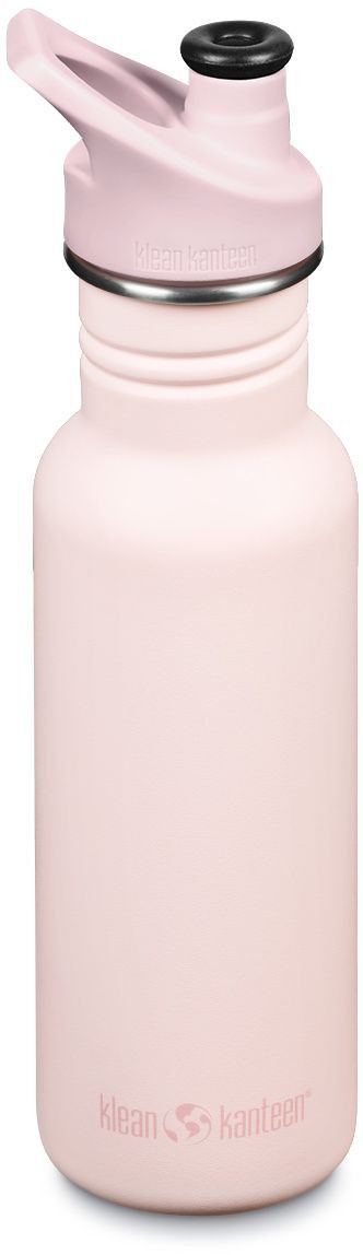 Nerezová lahev Klean Kanteen Classic Narrow 18oz (w/Sport Cap) - Heavenly Pink 532 ml